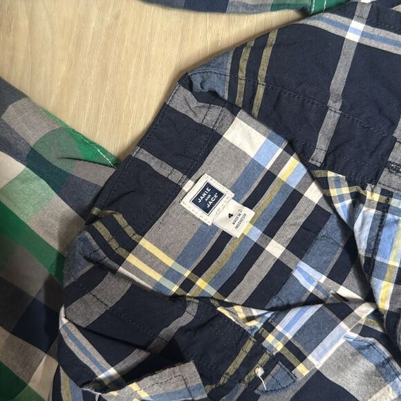 Old Navy, Janie & Jack, Gap Flannel Shirts Bundle Set Size 4T - Picture 6 of 8